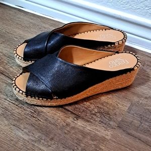 FRANCO SARTO Platform Espadrille Shoes Sz 8